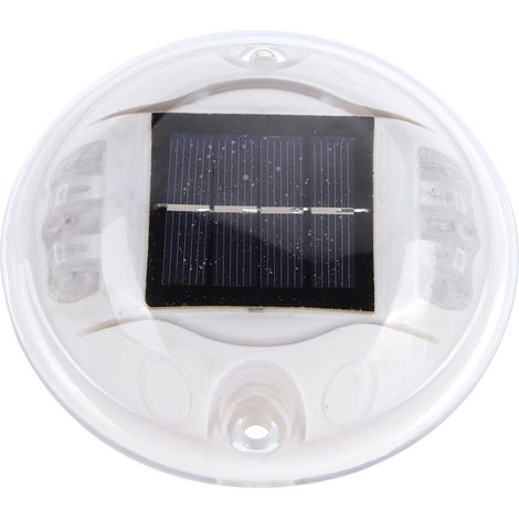 Runde, wasserdichte IP68 LED-Solarleuchte mit Induktionsfunktion für Garten, Einfahrt und Garageneingang. (1/5)
