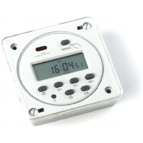 Programmateur arrosage 12V – Programmable 7 jours – Pour systèmes d'éclairage et pompage solaire – Câblage 1,5mm2