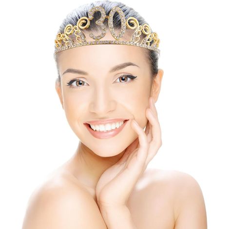 30th Birthday Tiara Comb in Alloy (1/5)