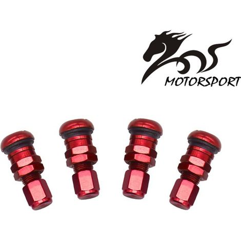 Modified colored valve stem with anti-theft and leak-proof valve core, aluminum alloy explosion-proof and dustproof valve cap (1/4)