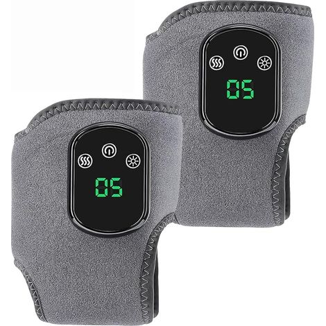 2 Pièces Masseurs Électriques pour Pieds, Appareil de Massage des pieds avec Régulation NTC, Massage Chauffant avec 3 Modes (1/5)