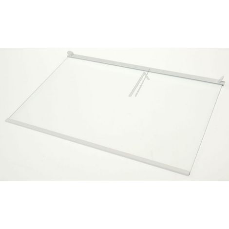 RIPIANO FRIGORIFERO VETRO TRASPARENTE 453X305MM. CON PROFILI BEKO ARCELIK