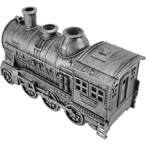 Brumisateur huiles essentielles 300ml forme locomotive 2 couleurs lumière ultra calme aromathérapie humidificateur brouillard froid programmateur télécommande chambre bureau adaptateur UE (1/5)