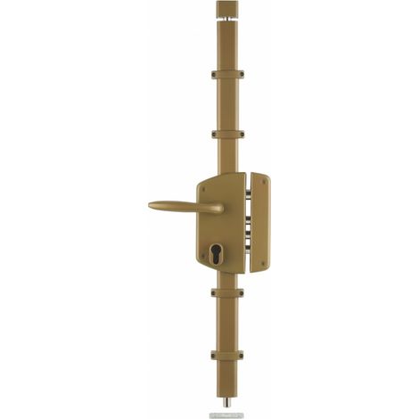 Cassa serratura MELISSA, oro, con quadro maniglia, 85 x 174 mm, destra – THIRARD (1/2)
