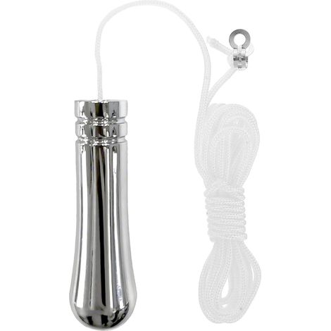 Traction Pendentif pour Salle de Bain Plafonniers Ventilateurs de Plafond Tirer-fil Lampes de Table, Interrupteur de Traction Lumière Rallonge Cordon de, Décoratives Cordon De Pour De Plafond(150cm) (1/5)
