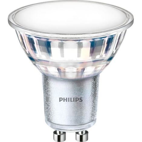 Philips – Ampoule LED GU10 5W 550 lm PAR16 – Éclairage 120° – Remplacement halogène 50W – Économie d'énergie – Longue durée de vie
