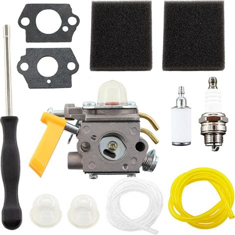 Carburateur C1U-H60 308054012 avec filtre à air pour taille-haie Ryobi Homelite 25cc 26cc 30cc 46cc tronçonneuse 308054003 308054008, Ryobi RBC30SET RLT30CET RHT2660DA RBC26CDS RBC26CDS (1/5)