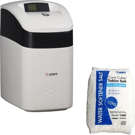 BWT PS10UK PERLA Silk Smart Enabled Luxury Water Softener Pearl Water 10L & Salt