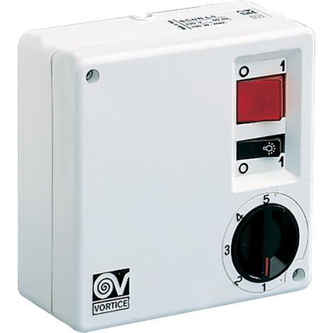 12964 Comando de pared para ventiladores con luz Nordik (1/4)