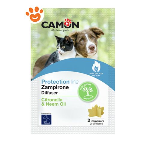 Camon Orme Naturali Zampirone con Citronella e Olio di Neem - Camon Orme Naturali Zampirone con Citronella e Olio di Neem - Confezione Da 2 Pezzi