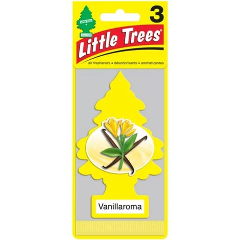 Sapin de Noël parfumé pour voiture, lot de 3, Vanillaroma Little Trees