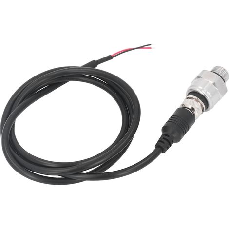 Capteur de pression 0-0,5 MPa, sortie 4-20 mA, filetage G1/4, connecteur aviation, transducteur de pression pour eau, huile et gaz (1/5)
