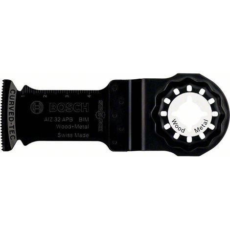 Lame de scie plongeante BIM AIZ 32 APB, bois et métal, 50 x 32 mm, pack de 5