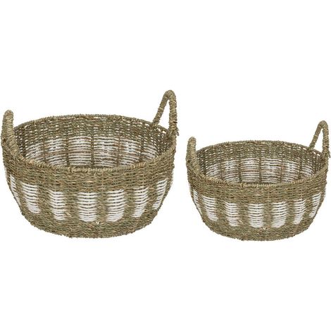 Set de 2 cestas XL - Atmosphera créateur d'intérieur