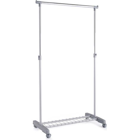 Zeller 17150 Rollkleiderständer, 1-teilig / 83 x 43 x 93.5-170