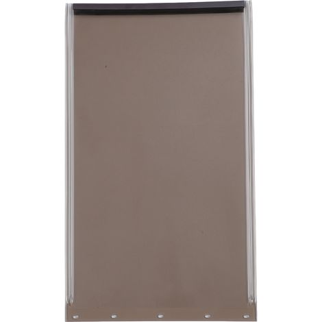Ruban magnétique pour porte d'animaux, isolation thermique, en plastique souple et transparent, sans perforation (1/5)