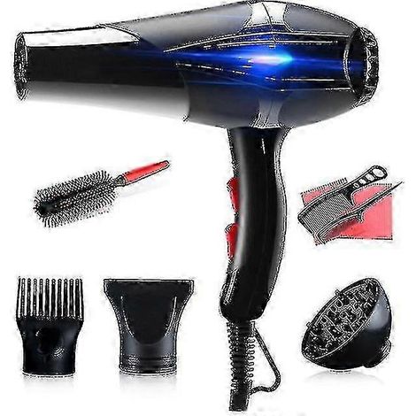 Sèche-cheveux de barbier 3200 W air chaud et froid - coiffage de salon,A