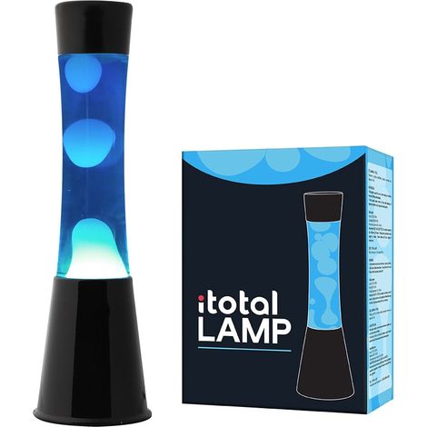 iTotal - Lava Lamp - Blue - 40 cm (1270427)