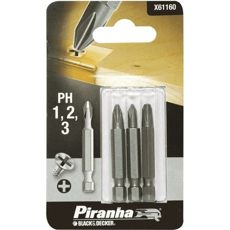 PIRANHA BLACK DECKER LAMA 48MM PH1-2-3 PZ3