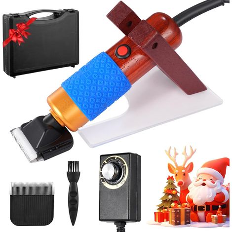 Tondeuse à Tapis Électrique 200W Vitesse Réglable pour Moquette, Tufting et Soins des Animaux (1/5)