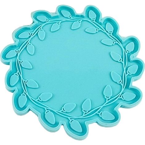 Spitzen-Untersetzer, Epoxidharzform, Becheruntersetzer, Silikonform, DIY-Basteldekoration