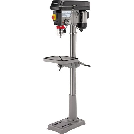 Draper 02019 16-Speed 1100W Floor Standing Drill Press with 3-16mm Chuck and 1.8m Power Cable (1/2)