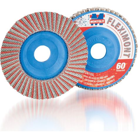DISCO DIAMANTATO LAMELLARE GRANA 60 Ø115MM MONTOLIT FLEXIMONTGG