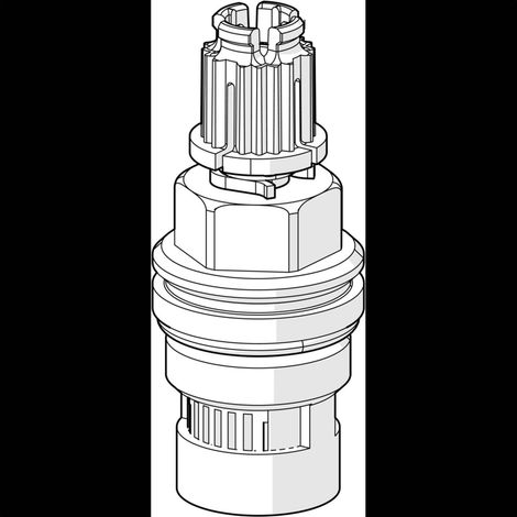 Hansa Oberteil 59913224 G1/2, SW17 (1/2)
