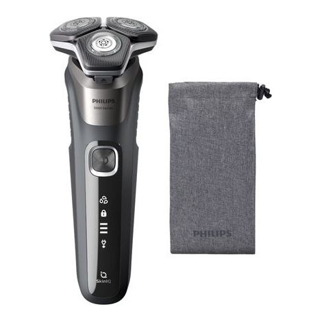 Rasoir homme Philips Séries 5000 S5887/50 9 W Gris carbone