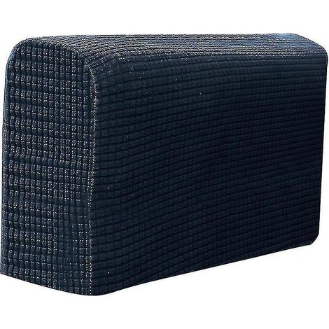 2 Armlehnenbezüge für Sofas, Sessel, dehnbar, marineblau (1/4)