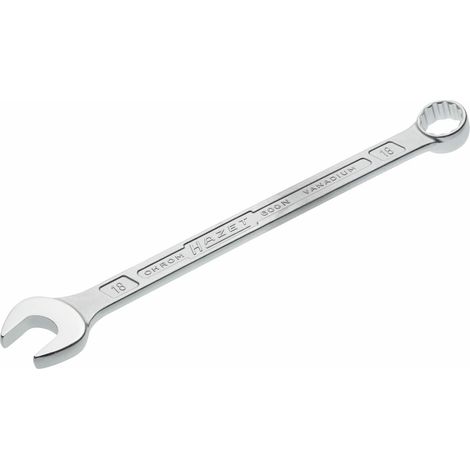 Ringmaulschlüssel 600N SW 18mm L.255mm Form A Spezialstahl HAZET