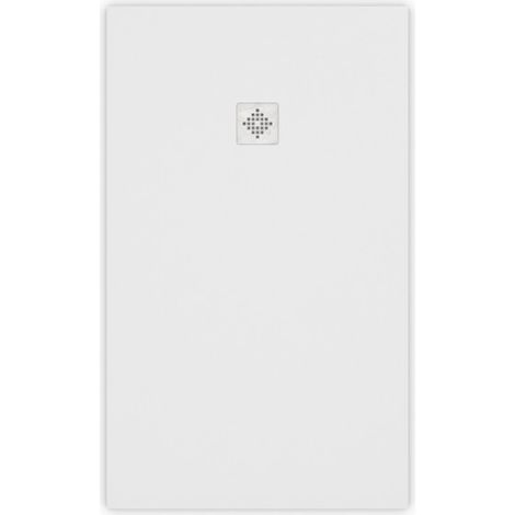 Receveur de douche extra plat QUARTZ Blanc Ral 9003 80x90