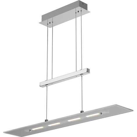 Monzana® LED Pendant luminaire 4 x 5W hanging lamp 1600lm Ceiling light 3000K warm white Table luminaire IP20 Ceiling lamp