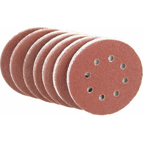50 Klett Schleifscheiben Korn 240 Schleifpapier 125mm (1/3)