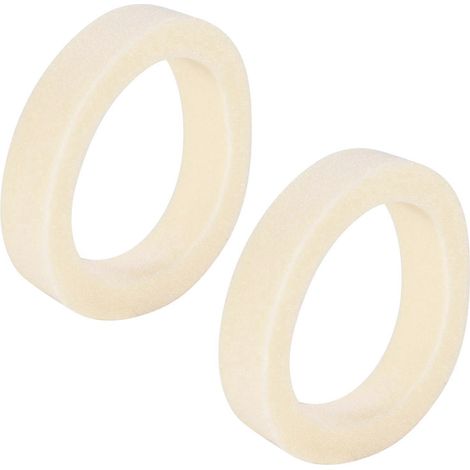 Deux bagues d'étanchéité en mousse pour fourche de vélo, compatibles avec Rockshox, Fox, Magura, etc., 28 mm. (1/5)