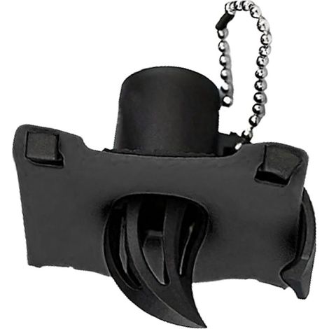 Ouvre-canette portable multifonctionnel et innovant, porte-clés, pour bars et fêtes (noir). (1/5)