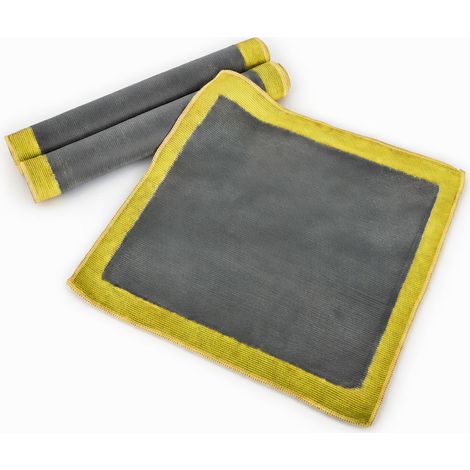 Chiffon d'argile à rayures jaune (1/5)