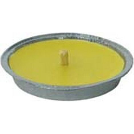 60PZ CITRONELLA PICCOLA IN CIOTOLA DI ALLUMINIO - ø cm.11x2h.