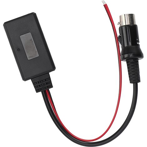 Adaptateur Bluetooth 13 broches avec câble audio Aux, pièce de remplacement compatible autoradios Kenwood KRC 553, CA C2AX, KCA IP500, CA C1AX, module musique sans fil. (1/5)