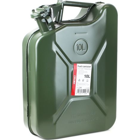 Bidón de combustible metálico de 10 L amio-02488 (1/4)