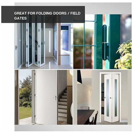 Bisagra para puerta soldable con 2 hojas, pivote de acero de 14 x 80 mm. (1/2)