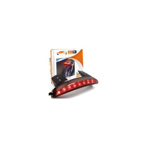 Moto garde-boue arrière Led feu arrière pour Harley 883 XL883N XL1200V XL1200X - feu stop (1/5)