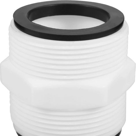 Kit de raccordement pour tuyau de piscine 38 mm compatible avec les pompes Intex et Coleman (38 mm), adaptateur pour tuyau de piscine 38 mm, système de dérivation pour tuyau de piscine 38 mm. (1/5)