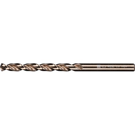 PFERD TOOLS Spiralbohrer INOX Ø 5,3 mm HSS-E Co5 N DIN 338 135° für zähe und harte Werkstoffe 10 Stk (1/4)