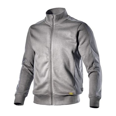 Felpa con zip Diadora Armeric II Grigio Acciaio - 702161206 - size XXL