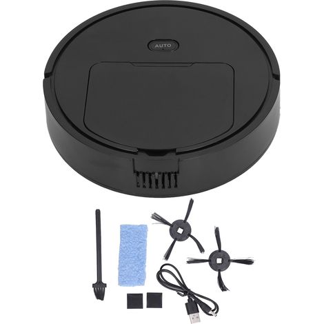 3-in-1-Smart-Saugroboter, USB-aufladbar, leise (40 dB), für die Bodenreinigung im Haushalt (1/5)