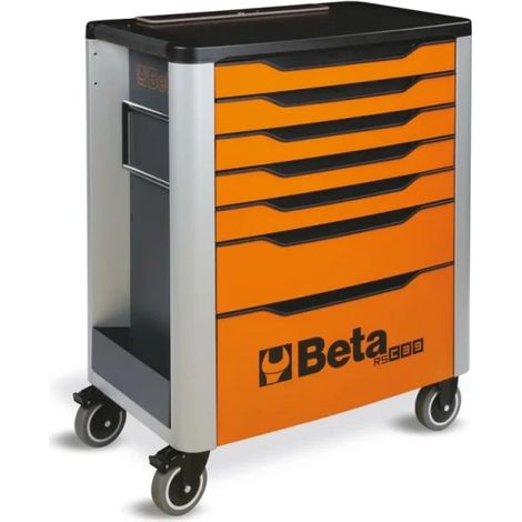 Beta Cassettiera mobile 7 cassetti RSC39/7 - Arancione