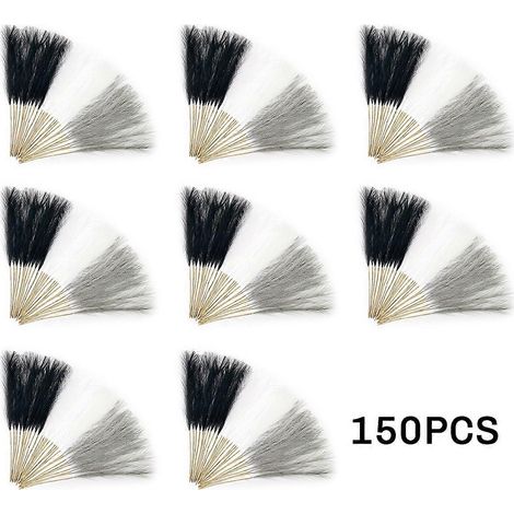 150 pièces de gazon artificiel décoratif de 55 cm de haut -- (1/5)