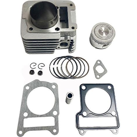 Kit piston-cylindre modifié 62 mm pour YBR150, XTZ125, TTR125 et YBR125 (culasse, piston et joint K). (1/5)