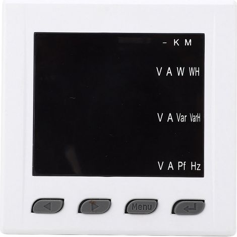 Compteur d'énergie multifonctionnel triphasé à affichage numérique 96-UIF (1/5)